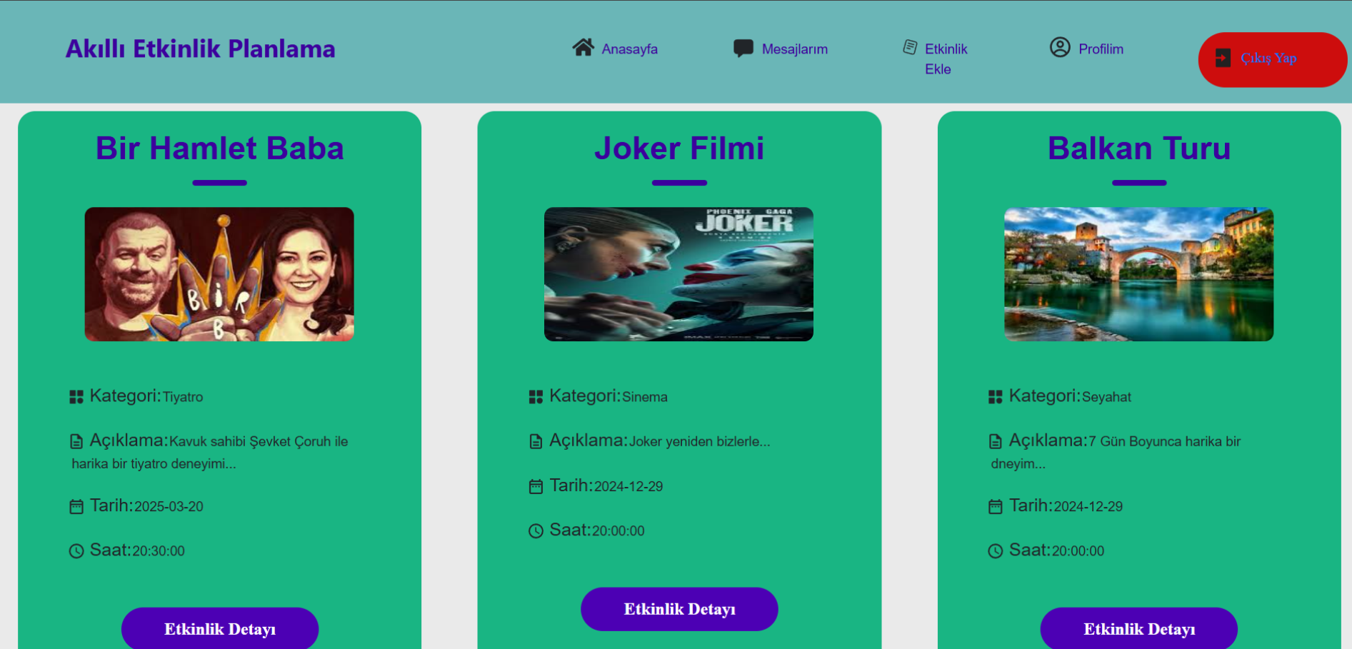 Smart Event Planning Platform